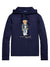 Polo Bear Graphic Pullover Hoodie