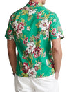 Tropical Cotton Camp Shirt