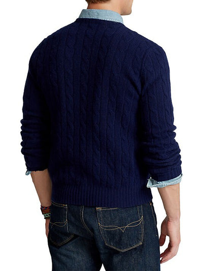 Cabled Cashmere Sweater