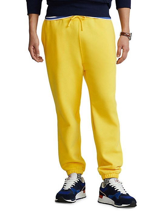 Cotton & Polyester-Blend Jogger Sweatpants