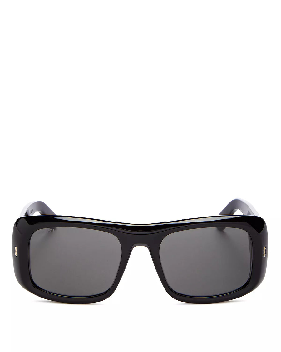 Men's Square Sunglasses, 56mm