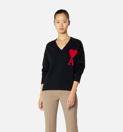 Ami De Coeur V Neck Sweater