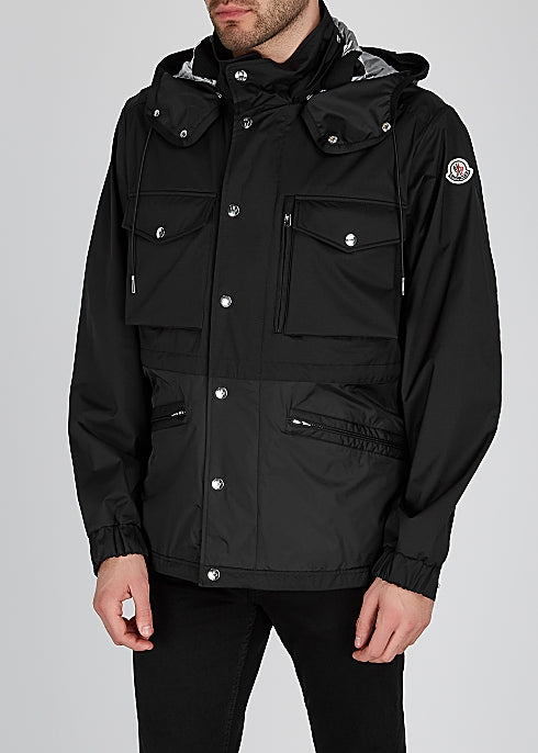 Sienne black shell jacket