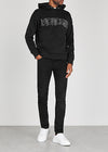 Grenoble black printed neoprene sweatshirt