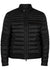 Conques black quilted shell jacket