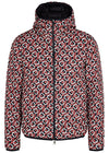 Zois reversible logo-print quilted shell jacket