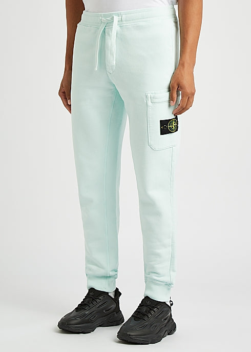 Aqua cotton sweatpants