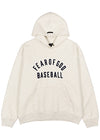 Baseball hooded cotton sweatshirt