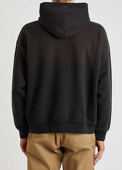 Baseball hooded cotton sweatshirt