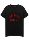 Baseball black cotton T-shirt