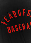 Baseball black cotton T-shirt