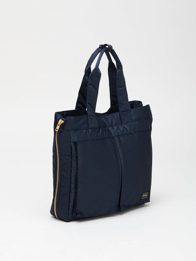 2Way Tanker Tote Bag, Iron Blue