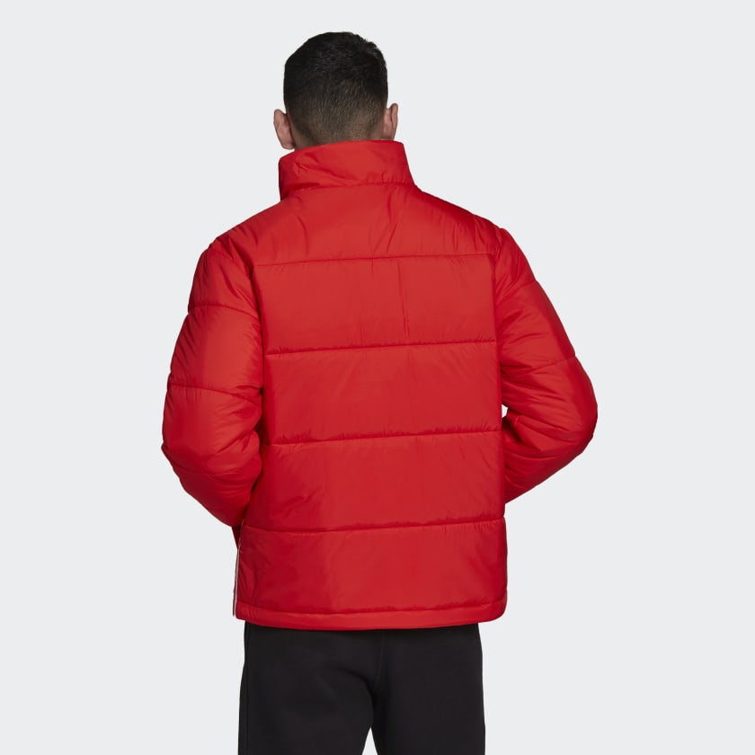 PADDED STAND-UP COLLAR PUFFY JACKET