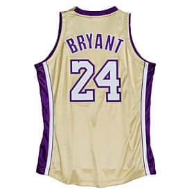 Authentic HOF #24 Kobe Bryant Los Angeles Lakers 1996-2016 Jersey