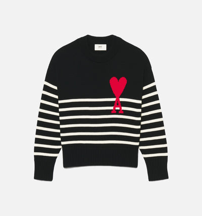 Ami De Coeur Striped Sweater