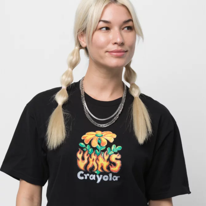 Vans X Crayola Hot Flower T-Shirt