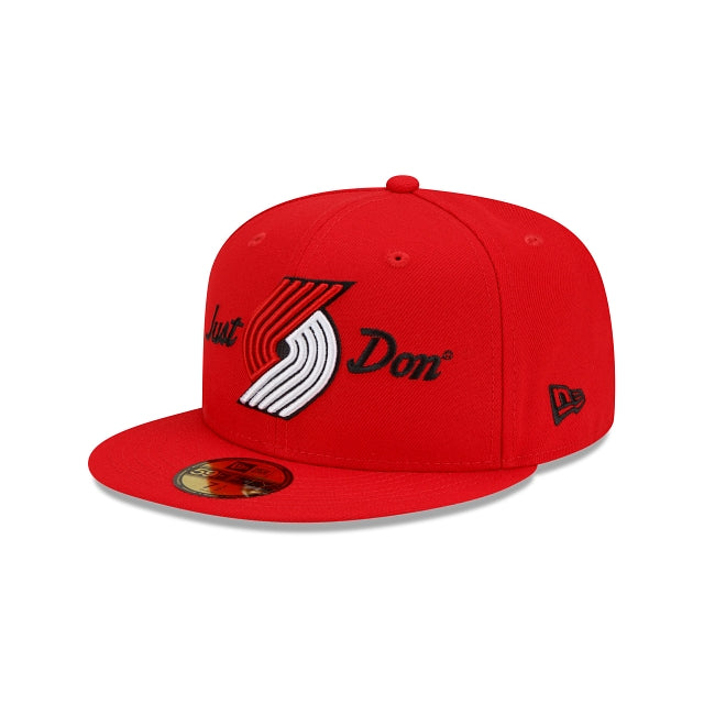 PORTLAND TRAIL BLAZERS X JUST DON 59FIFTY FITTED