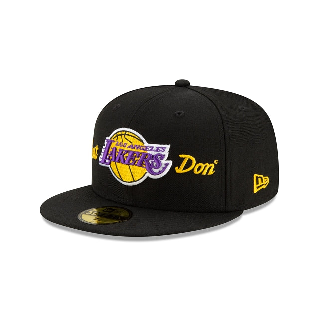 LOS ANGELES LAKERS X JUST DON BLACK 59FIFTY FITTED